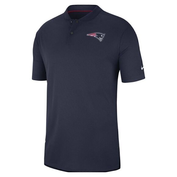 NEW Men's New England Patriots Team Logo Polo Navy blue shirt size Medium - Picture 1 of 12